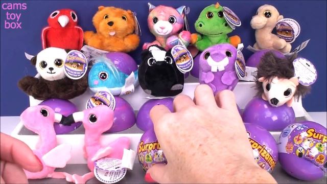 Surprizamals Series 7 Surprise Toys Stuffed Animals Opening Unboxing Kids Fun смотреть онлайн
