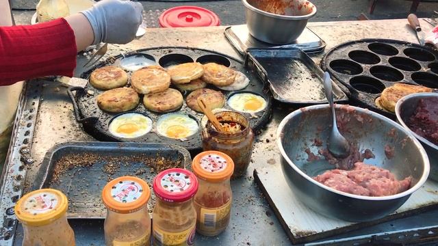 ХЭЙХЭ 2019, УЛИЧНАЯ ЕДА, оладушки с мясом и яйцом смотреть онлайн