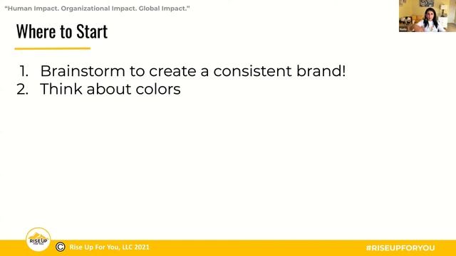 Rise Up: Personal Branding