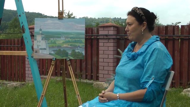 художник Е. А. Ржевская о ГОРОХОВЦЕ смотреть онлайн