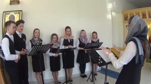 Величание Благовещения "Архангельский глас" Бортнянский Д.С. // Спевка // Детский хор