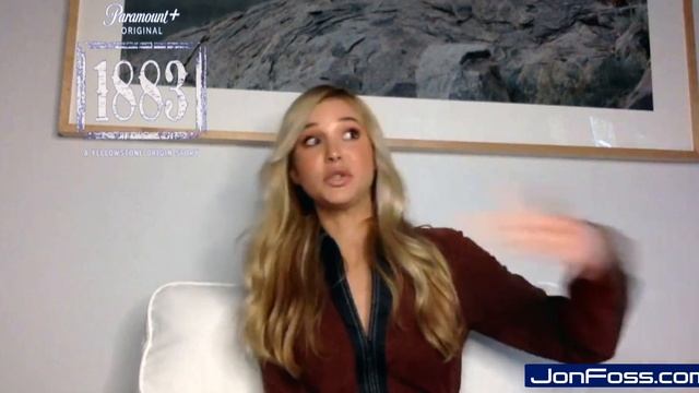 Isabel May talks about the opening scene of 1883 смотреть онлайн