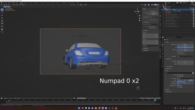 Blender Realistic car animation tutorial | Beginner смотреть онлайн