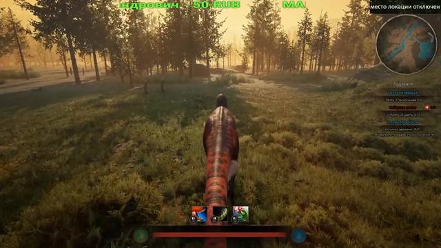 Path Of Titans / Аллозавр / Allosaurus /  Травоядные / Хищники / Выживание
