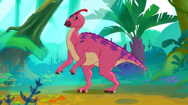 Baboo's Magic Trampoline And More Animals, Dinosaurs And Vehicles Fun!