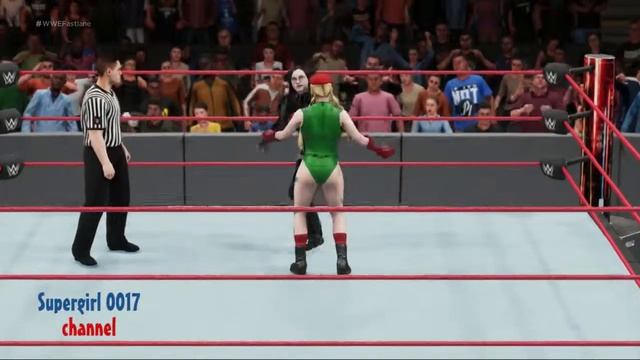 WWE 2K18 Baroness (G.I.Joe) vs Cammy White (Street Fighter) 2 out of 3 falls смотреть онлайн