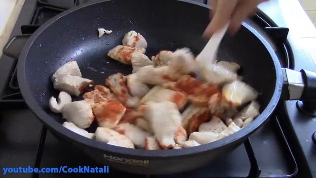 Филе индейки с грибами