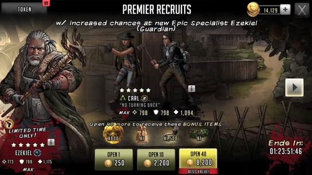 tWD: Road to Survival - New Toon on the Block - Guardian Ezekiel +OPENING смотреть онлайн