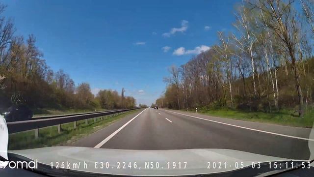 2021-05-03 Дорога Біла Церква - Київ (70mai A800) смотреть онлайн