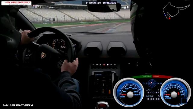 Puresport - Lamborghini Huracan EVO auf dem Hockenheimring смотреть онлайн