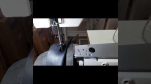 Обзор на рукавную машину для кожи"Dxing"