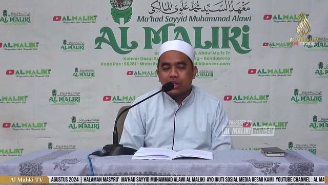 🔴 [ LIVE ] KAJIAN KITAB SYARAH BURDAH | AL MALIKI TV смотреть онлайн