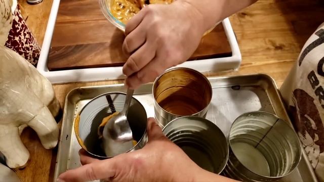 Old Fashion Pumpkin Bread Baked In Coffee Cans, Yumminess!