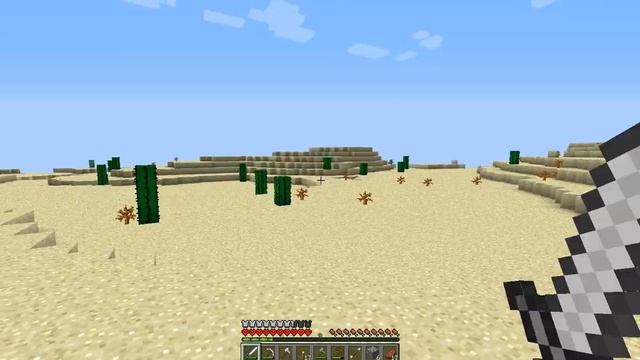 Хардкор выживание 4 ч, пустыный день