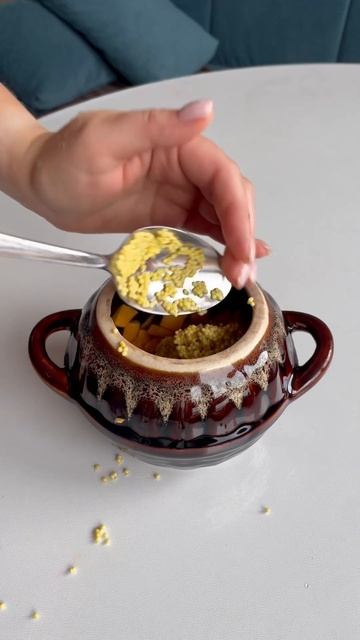 Каша с тыквой 🎃 курагой и изюмом. Рецепт в закрепленном комментарии #рецепт #тыквеннаякаша смотреть онлайн