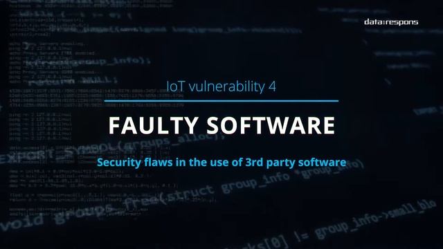 IoT Vulnerabilities
