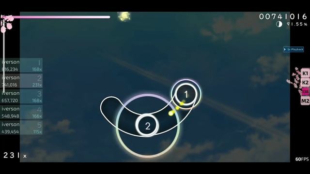 opsu! android52 - Platinum Groove [Hard Hard Hard Hard] 2.83 ☆ смотреть онлайн