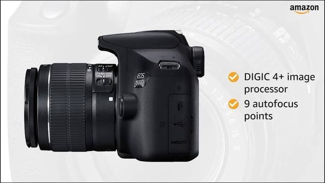 01 Canon EOS 1500D 24.1 Digital SLR Camera (Black) with EF S18-55 is II Lens смотреть онлайн