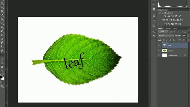 amazing leaf || clipping mask || Photoshop tutorial смотреть онлайн