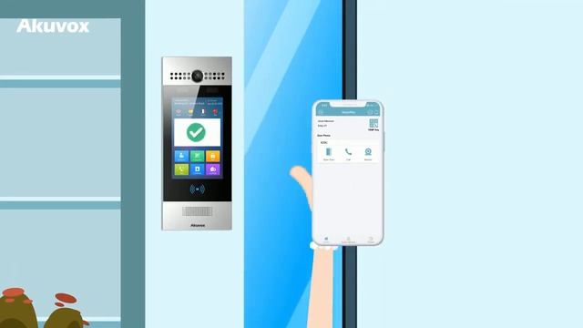 Akuvox Smart Plus - Хмарна домофонія без компромісів. Як це працює. смотреть онлайн
