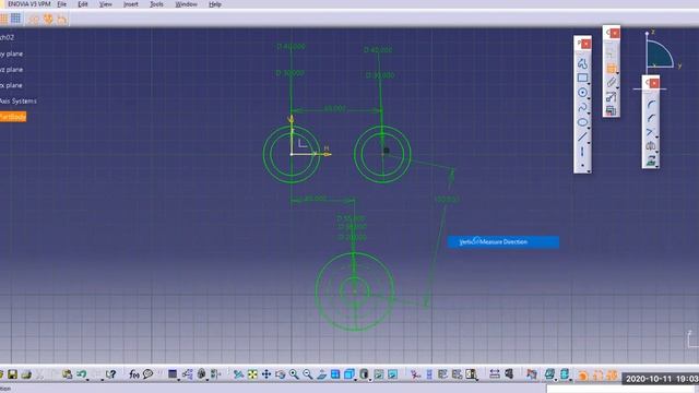 Sketcher in CATIA V5 | Sketch 02 смотреть онлайн