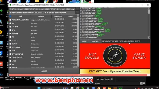 HOW TO FLASH OPPO A57 WITH QUALCOMM FLASH TOOL & EXTRACT OFP FILE.