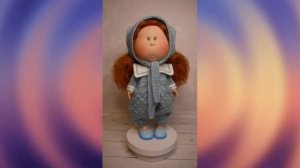 Комбинезон "Апельсинка" на куклу Mia Nines d'Onil 30 см, автор МК - Марина Кащенкова