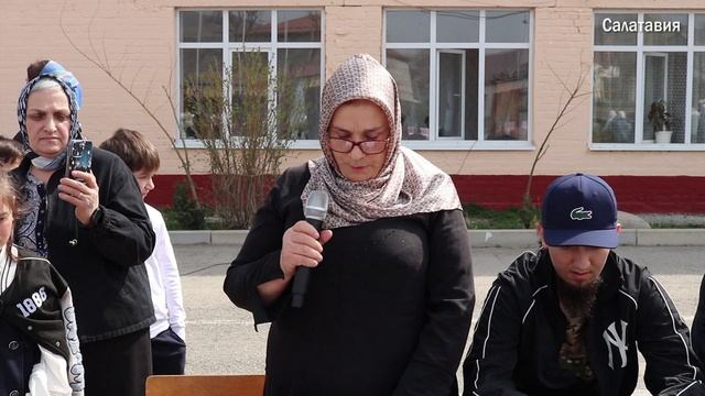 Открытие "Парт Героя" в Калининаульской СОШ смотреть онлайн