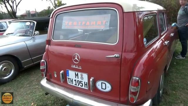 1961 - Mercedes-Benz 190 Binz Kombi - Veterama Mannheim 2015 смотреть онлайн