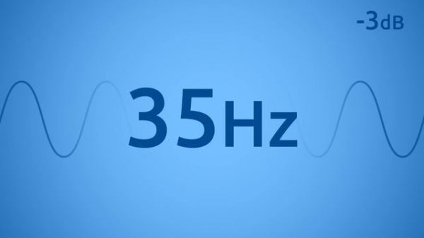 35 Hz Test Tone