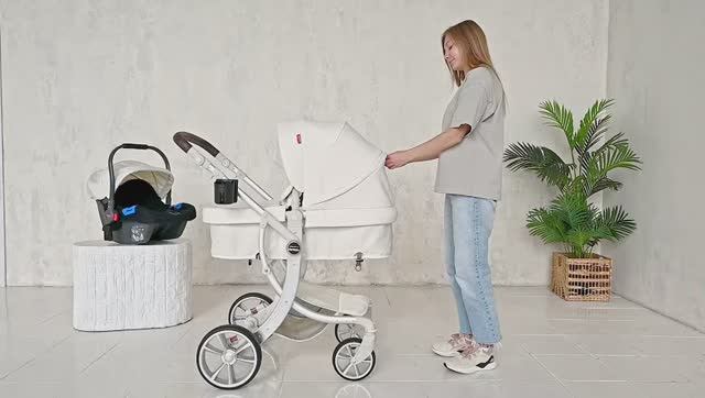 Коляска 2в1 трансформер Aimile Original Обзор коляски смотреть онлайн