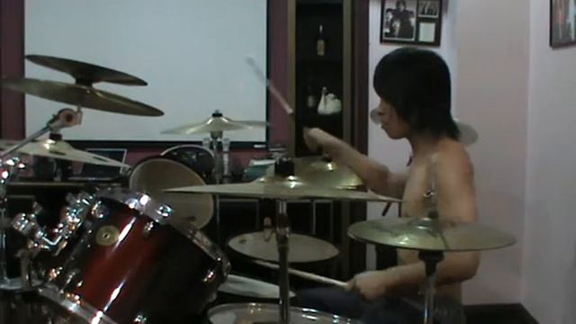 Slipknot-Duality drum cover (KingZ AngeL) смотреть онлайн