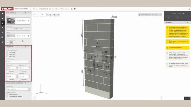 Hilti PROFIS Engineering - Masonry design смотреть онлайн