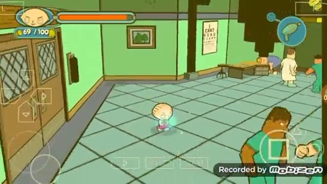 Family Guy The Video Game PSP Level 02 Hospital Electric Part 1 смотреть онлайн