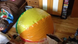 Another 6 foot Beach Ball Inflation