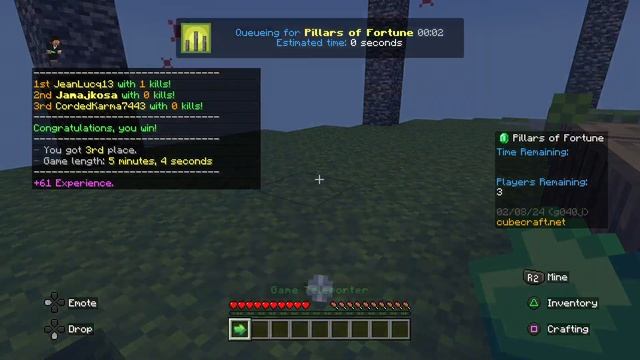 Minecraft pillars of fortune смотреть онлайн