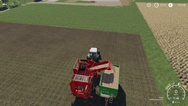 Farming Simulator 19 #2 Сбор урожая | Продажа свеклы | Вспашка поля | Посадка свеклы | Валка леса| смотреть онлайн