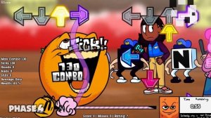 Annoying Orange ALL PHASES | FNF VS Annoying Orange: The Amazing Grace | Rotten Smoothie (FNF Mod)