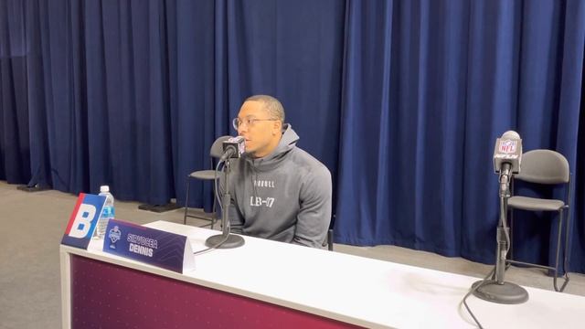 2023 NFL Combine: Pitt LB SirVocea Dennis смотреть онлайн