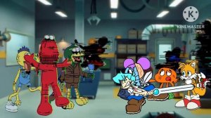 FNF x Pibby (DHMIS) Thr33 0f üs Remake