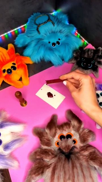 лучше гранулы #плюшевыйпаук #паук #diy смотреть онлайн