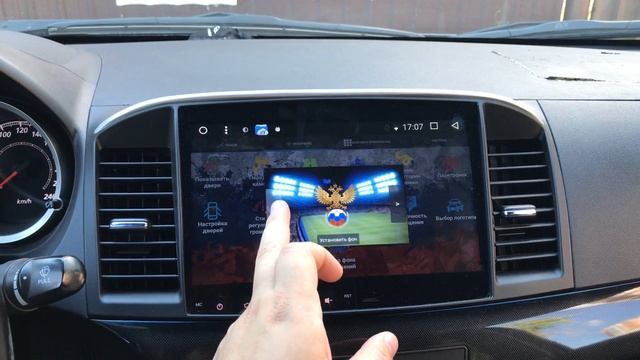 Автомагнитола MegaZvuk AD-1047 Mitsubishi Lancer X на Android 6.0.1 Quad-Core (4 ядра) 10,1" смотреть онлайн