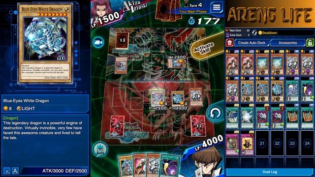 ESPA ROBA'S DUEL CARNIVAL, AZURE EYES DOMINATION! | YuGiOh Duel Links смотреть онлайн