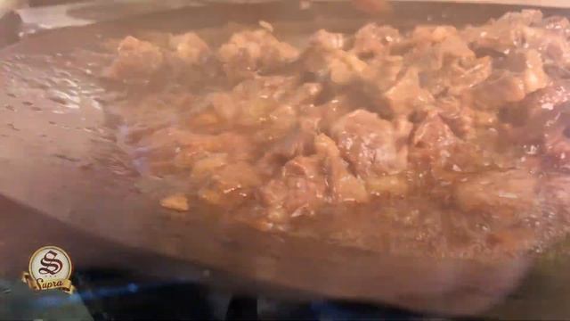 ხბოს ყაურმა - Dana Kavurma - Braised Calf Meat Cubes Roasted in it's own fat смотреть онлайн