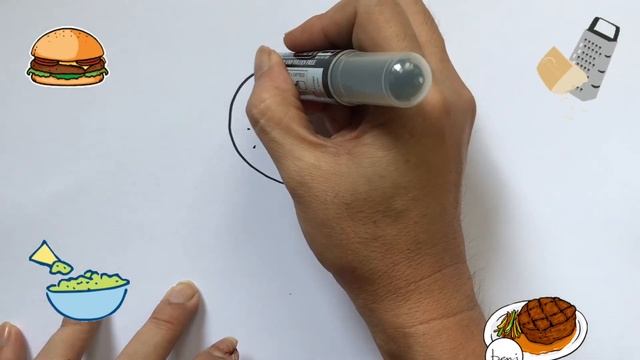 Drawing Fried Chicken | рисуем курицу фри для детей | Bolalar Uchun Kartoshka Kartoshkasini Chizish