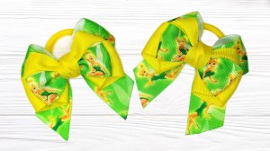 Нарядные бантики из репсовых лент #Канзаши