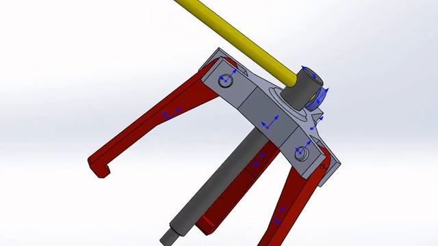 Clamp designed by solidwork смотреть онлайн