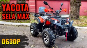 Квадроцикл 200 кубов YACOTA SELA MAX - Обзор ХИТА продаж от Квадробазы