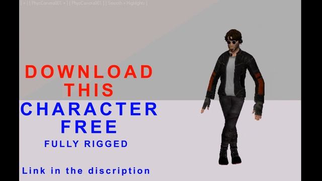 Free Fully Rigged 3D Character to Download - Micheal (3ds Max Bip) смотреть онлайн