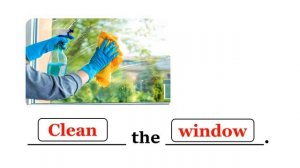 Household chores vocabulary